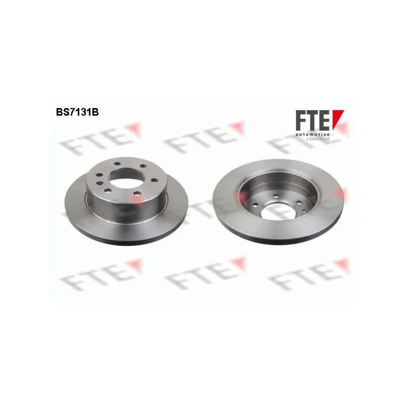 Jeu de 2 disques de frein arrière FTE BS7131B