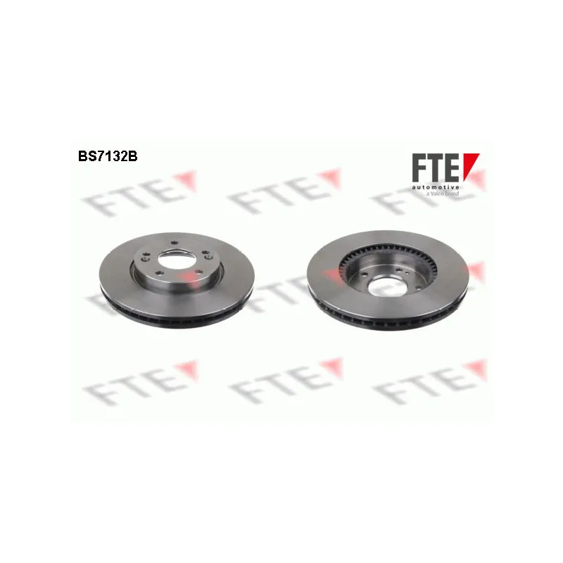 Jeu de 2 disques de frein avant FTE BS7132B