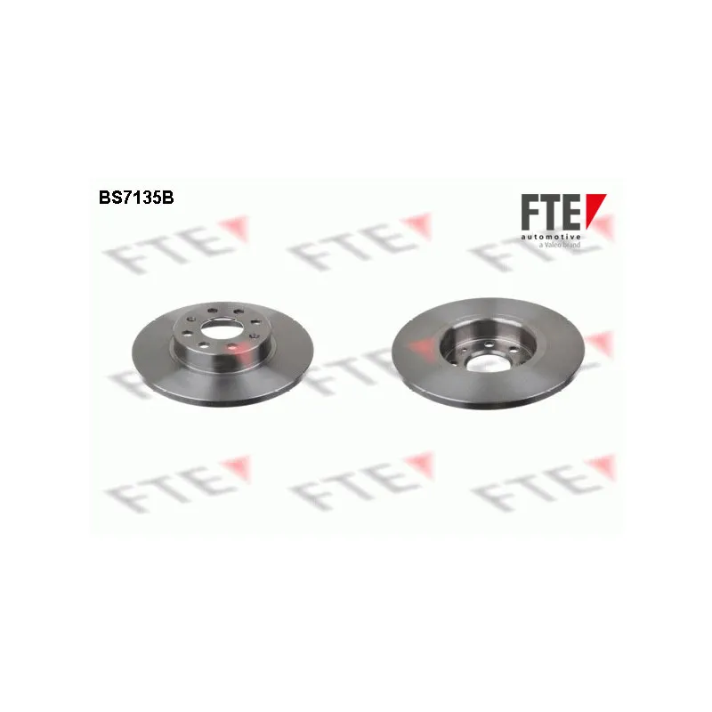 Jeu de 2 disques de frein avant FTE BS7135B