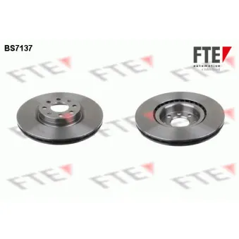 Jeu de 2 disques de frein avant FTE BS7137