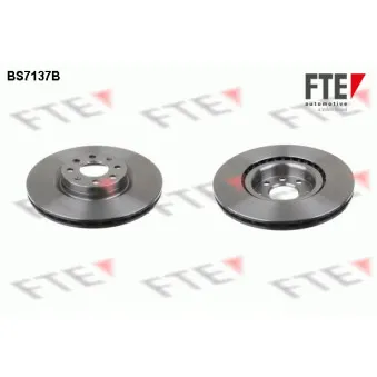 Jeu de 2 disques de frein avant FTE BS7137B