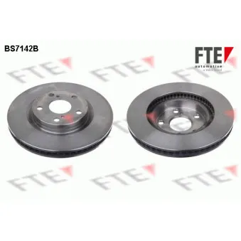 Jeu de 2 disques de frein avant FTE BS7142B