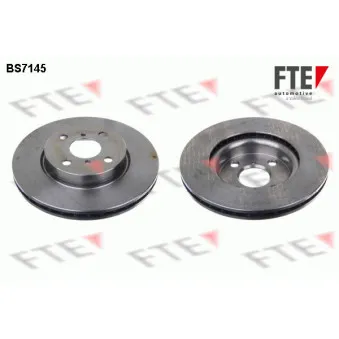 Jeu de 2 disques de frein avant FTE BS7145