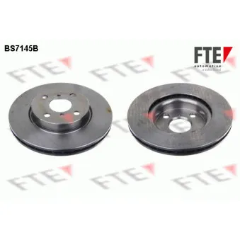 Jeu de 2 disques de frein avant FTE BS7145B