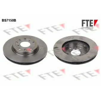 Jeu de 2 disques de frein avant FTE BS7150B