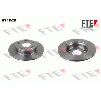 Jeu de 2 disques de frein arrière FTE BS7152B