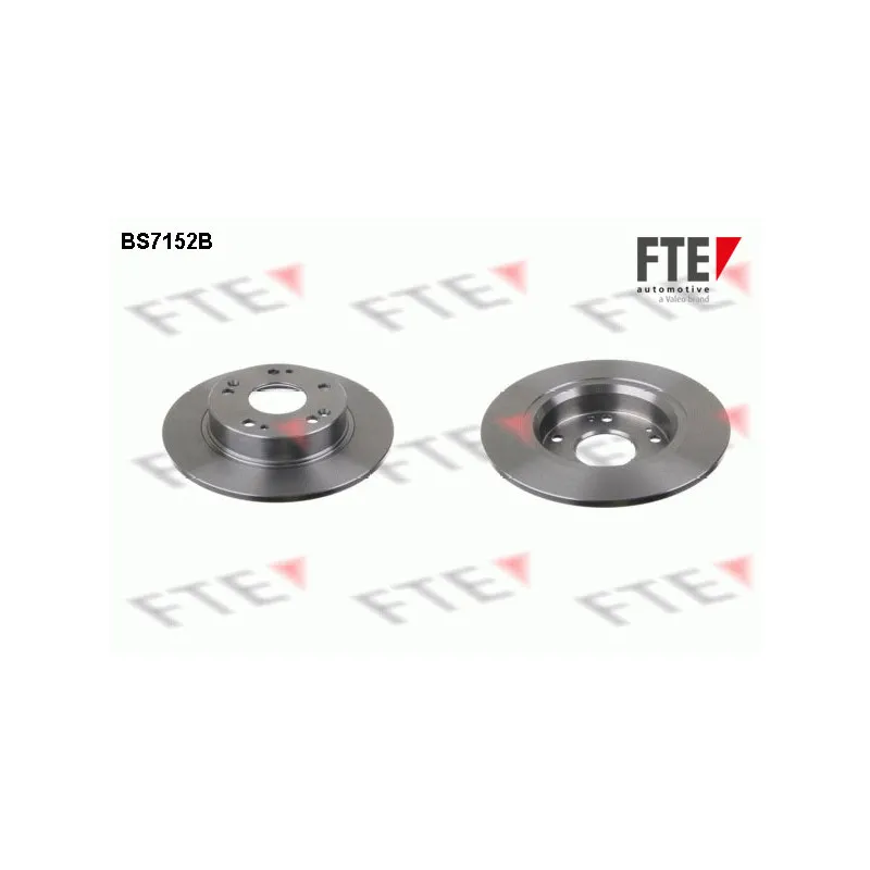 Jeu de 2 disques de frein arrière FTE BS7152B