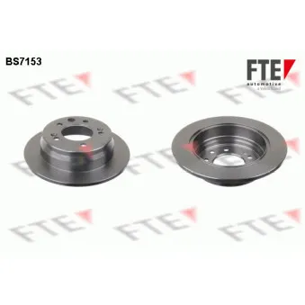 Jeu de 2 disques de frein arrière FTE BS7153