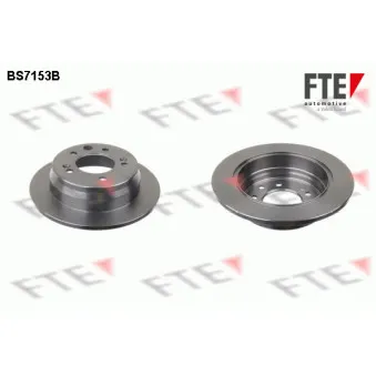 Jeu de 2 disques de frein arrière FTE BS7153B