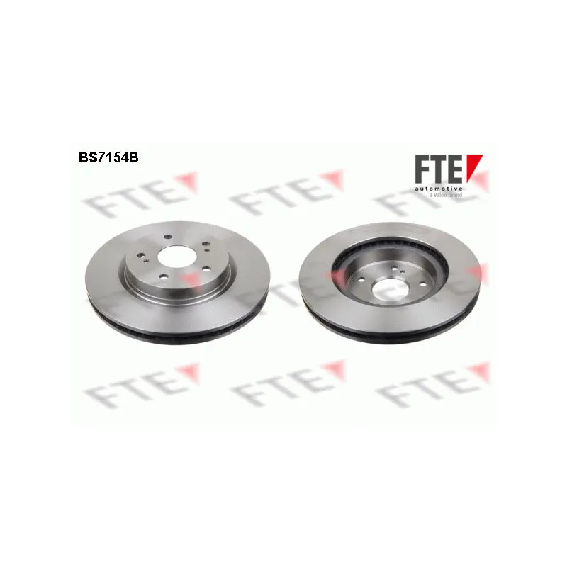 Jeu de 2 disques de frein avant FTE BS7154B