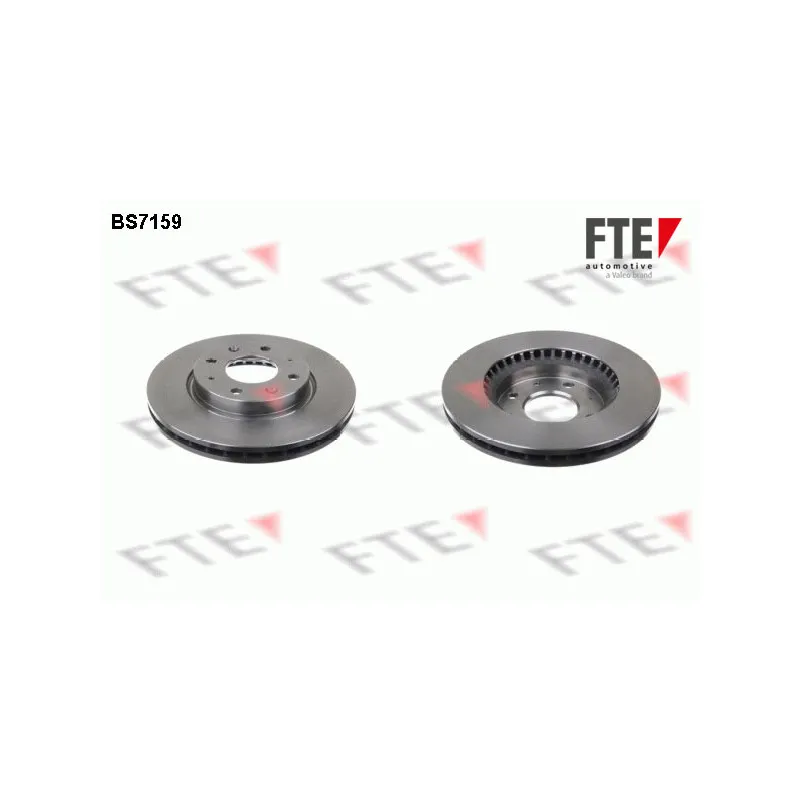 Jeu de 2 disques de frein avant FTE BS7159