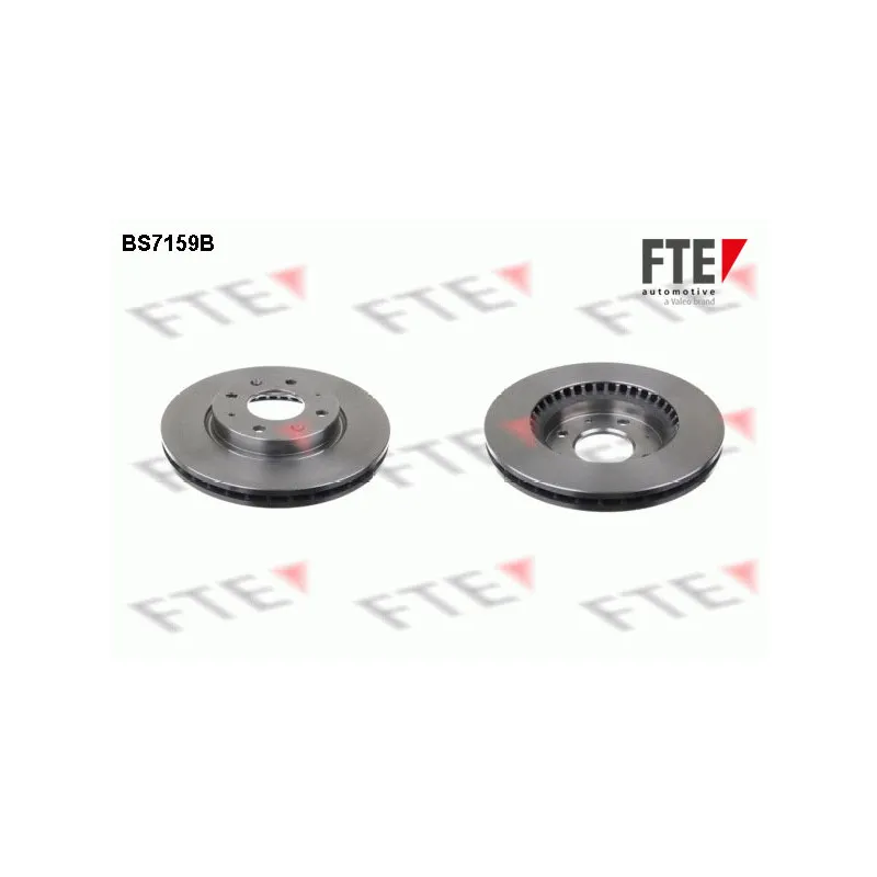 Jeu de 2 disques de frein avant FTE BS7159B
