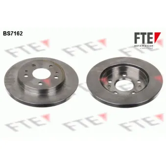 Jeu de 2 disques de frein avant FTE BS7162