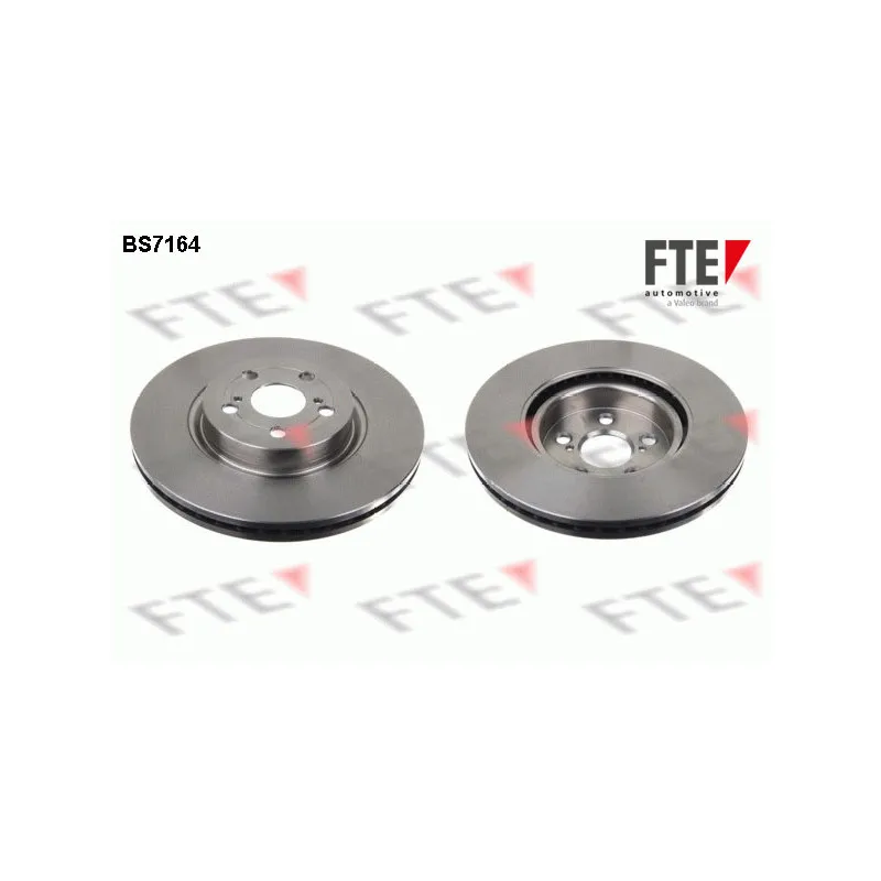 Jeu de 2 disques de frein avant FTE BS7164