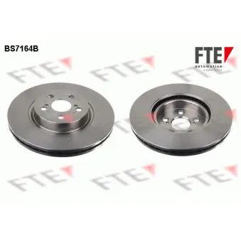 Jeu de 2 disques de frein avant FTE BS7164B