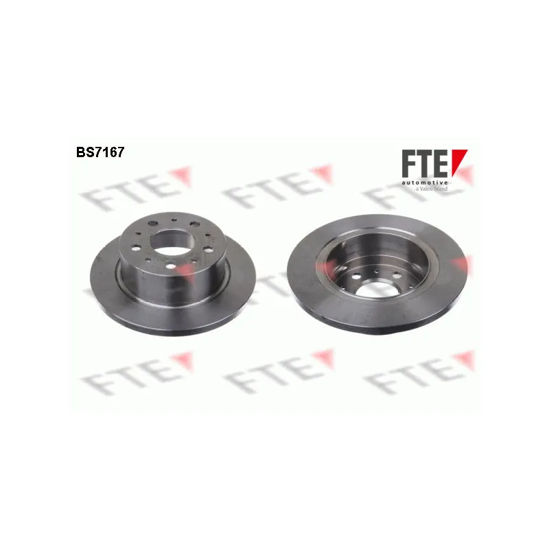 Jeu de 2 disques de frein arrière FTE BS7167
