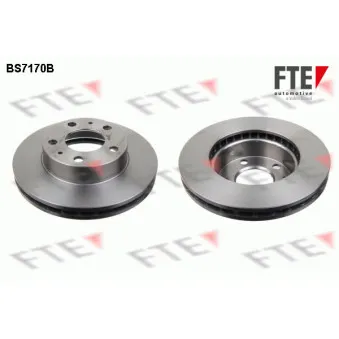 Jeu de 2 disques de frein avant FTE BS7170B