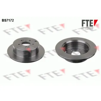 Jeu de 2 disques de frein arrière FTE BS7172