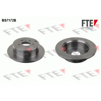 Jeu de 2 disques de frein arrière FTE BS7172B