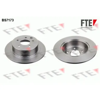 Jeu de 2 disques de frein arrière FTE BS7173
