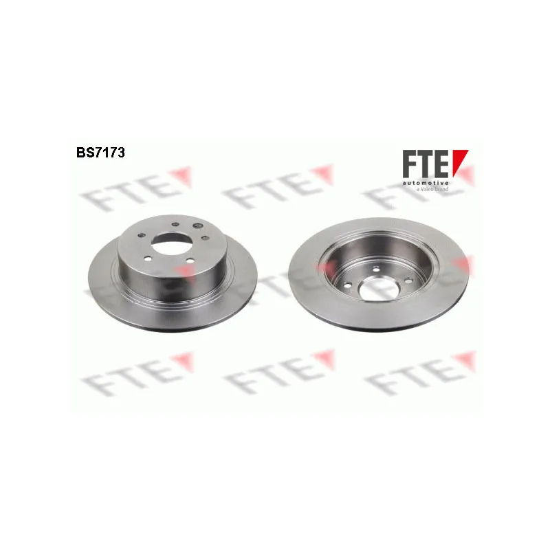 Jeu de 2 disques de frein arrière FTE BS7173