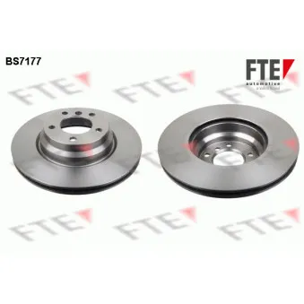 Jeu de 2 disques de frein avant FTE BS7177