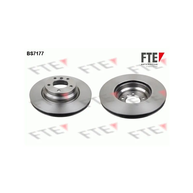 Jeu de 2 disques de frein avant FTE BS7177