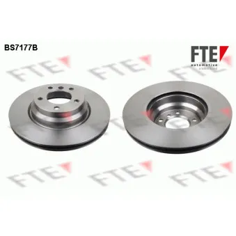 Jeu de 2 disques de frein avant FTE BS7177B