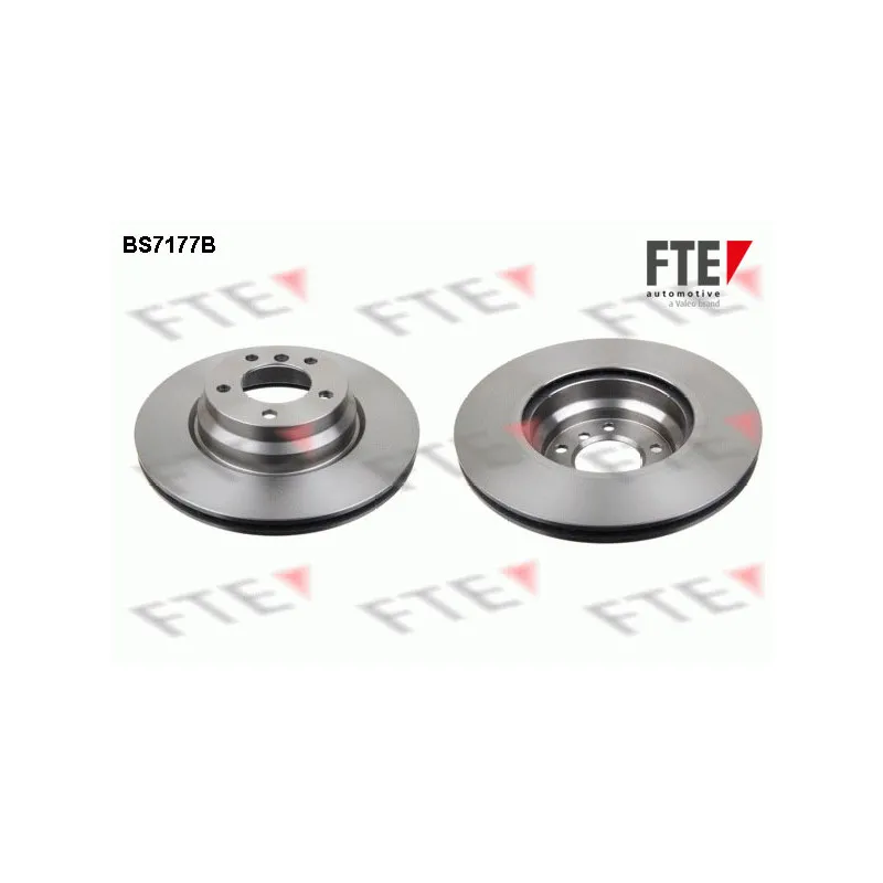 Jeu de 2 disques de frein avant FTE BS7177B