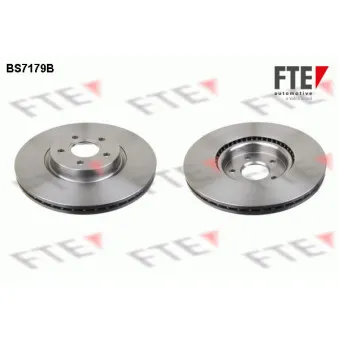 Jeu de 2 disques de frein avant FTE BS7179B