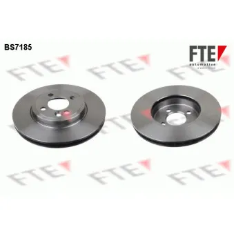 Jeu de 2 disques de frein avant FTE BS7185