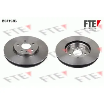 Jeu de 2 disques de frein avant FTE BS7193B