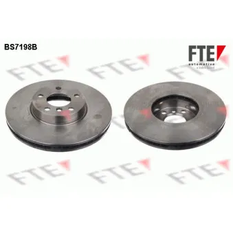 Jeu de 2 disques de frein avant FTE BS7198B
