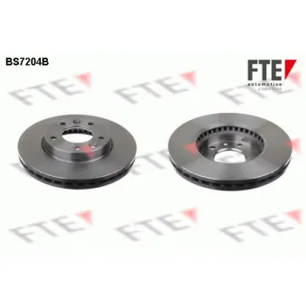 Jeu de 2 disques de frein avant FTE BS7204B