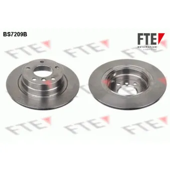 Jeu de 2 disques de frein arrière FTE BS7209B