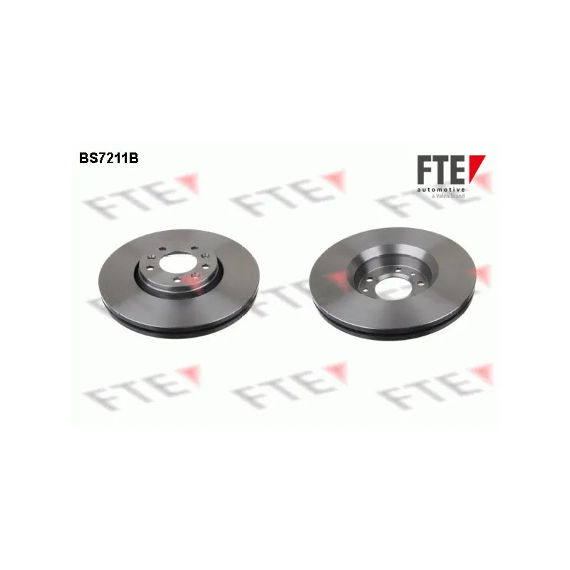 Jeu de 2 disques de frein avant FTE BS7211B