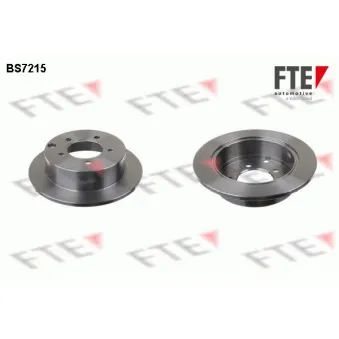 Jeu de 2 disques de frein arrière FTE BS7215