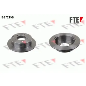 Jeu de 2 disques de frein arrière FTE BS7215B