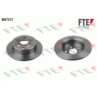 Jeu de 2 disques de frein arrière FTE BS7217