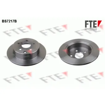 Jeu de 2 disques de frein arrière FTE BS7217B