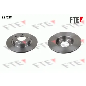Jeu de 2 disques de frein arrière FTE BS7218
