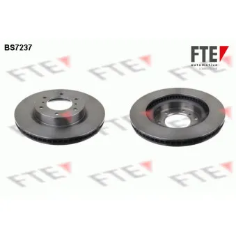 Jeu de 2 disques de frein avant FTE BS7237