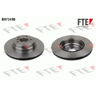 Jeu de 2 disques de frein arrière FTE BS7243B