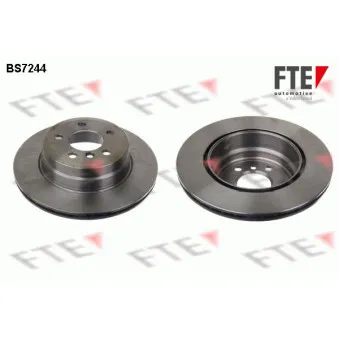 Jeu de 2 disques de frein arrière FTE BS7244