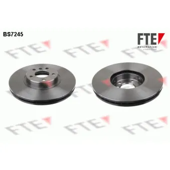 Jeu de 2 disques de frein avant FTE BS7245