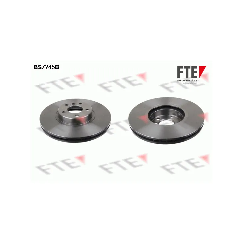 Jeu de 2 disques de frein avant FTE BS7245B