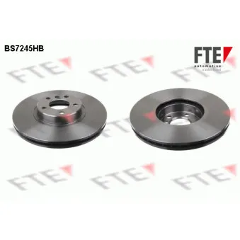 Jeu de 2 disques de frein avant FTE BS7245HB