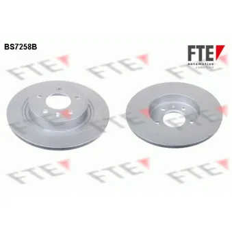 Jeu de 2 disques de frein arrière FTE BS7258B