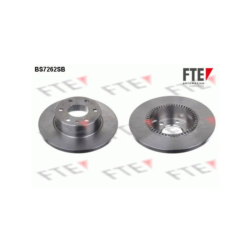 Jeu de 2 disques de frein arrière FTE BS7262SB