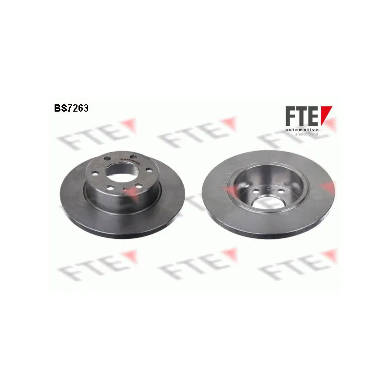 Jeu de 2 disques de frein arrière FTE BS7263